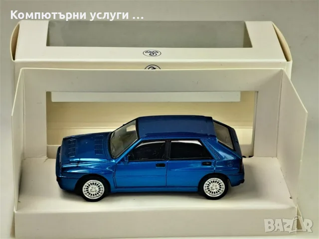 LANCIA DELTA HF Evo 2 1993 - мащаб 1:43 на Norev моделът е нов в кутия, снимка 3 - Колекции - 55749977