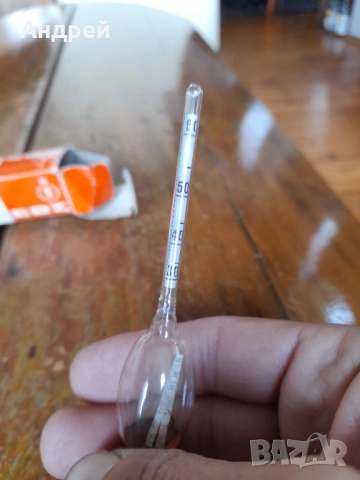 Стар спиртомер #15, снимка 4 - Други ценни предмети - 53306067