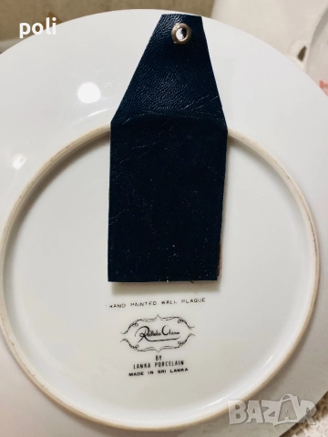 порцеланова чиния за стена , снимка 4 - Декорация за дома - 51573297
