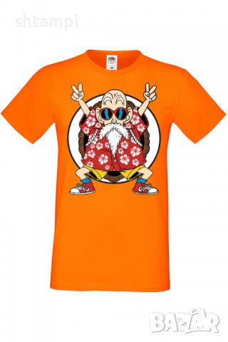 Мъжка тениска Dragon Ball Z Master Roshi,Анимация,игра,Празник,Повод,, снимка 9 - Тениски - 37936863