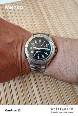 Vintage Hamilton Khaki diver!, снимка 11 - Мъжки - 51092614