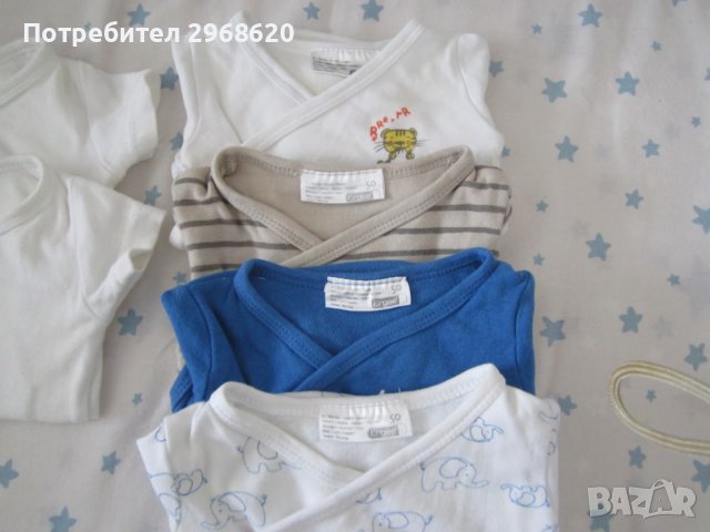 Бебешки бодита  0-3 месеца 50 см, снимка 3 - Бодита за бебе - 42234282