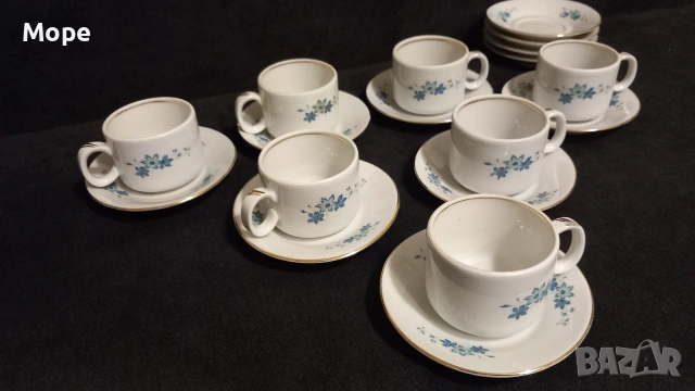 Порцеланов сервиз за кафе и чай , снимка 8 - Сервизи - 41968565