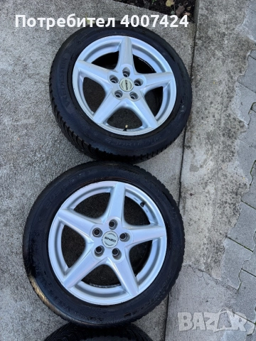Зимни гуми с джанти 205/55 R16, снимка 7 - Гуми и джанти - 52403620