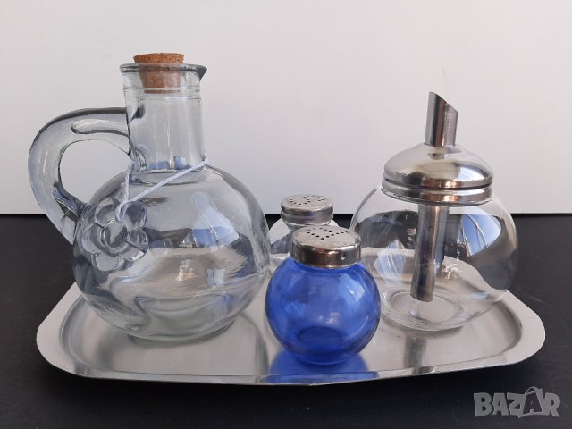 Оливерник, солници, захарница. Захарница от СССР., снимка 5 - Аксесоари за кухня - 30707113