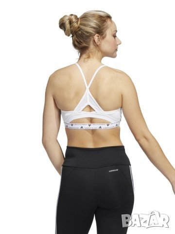 ADIDAS PERFORMANCE Спортен сутиен Aeroreact Training Light-Support HC7869, снимка 2 - Корсети, бюстиета, топове - 42861412