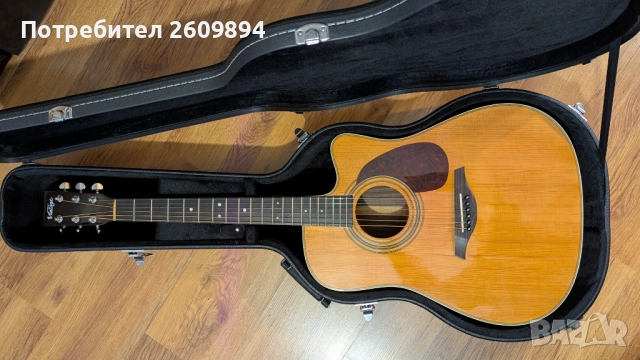 Куфар за акустична китара (guitar hard case), снимка 5 - Китари - 52390401