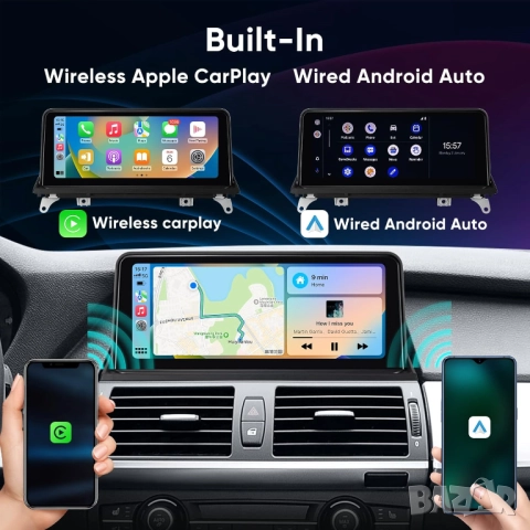Мултимедия за BMW X5 E70, X6 E71, CIC, Android, 10.25 инча, Навигация, Андроид, екран, досплей X5 X6, снимка 6 - Аксесоари и консумативи - 52585768