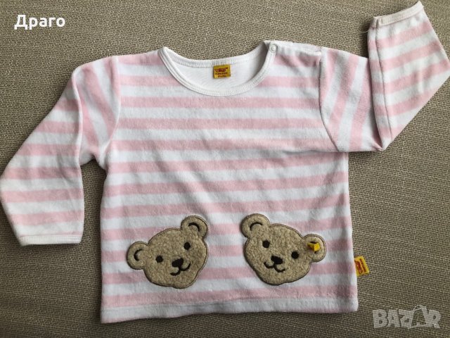 Детски пуловер Steiff, 6-9 месеца