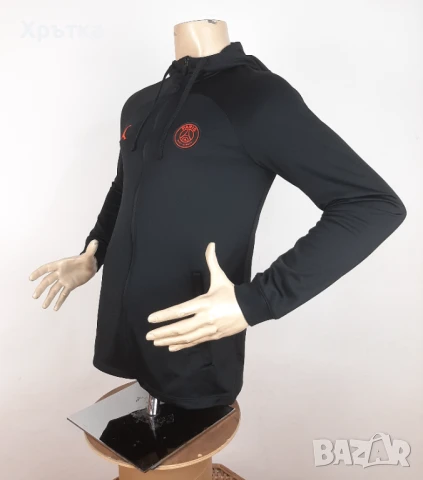 Jordan x PSG - Оригинално мъжко горнище размер M, снимка 3 - Спортни дрехи, екипи - 50580382