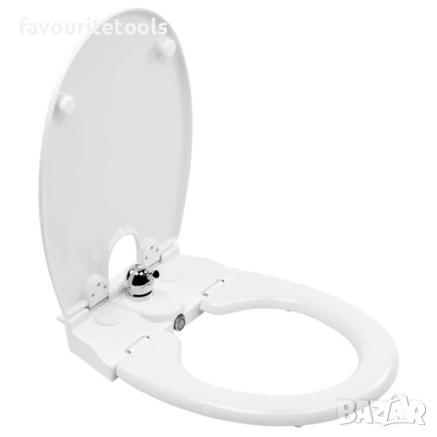 Тоалетна дъска-биде, с вграден смесител, универсална, снимка 12 - Смесители - 50795883