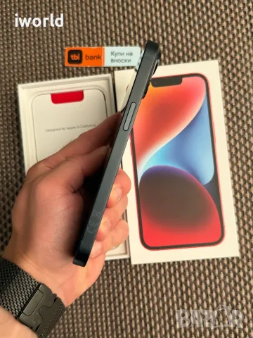 100% батерия🔋  iPhone 14  ❗️лизинг от 18€/мес  ❗️midnight black черен  ❗️ КАТО НОВ ❗️ 128gb, снимка 8 - Apple iPhone - 56016583