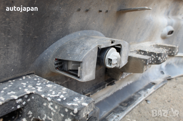 Задна черна броня Пежо 206 1.4 75кс 2врати 02г Peugeot 206 1.4 75hp 2002, снимка 3 - Части - 44745827