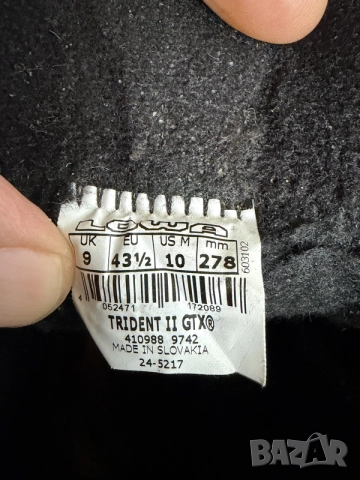 LOWA Trident  GTX Gore-tex, снимка 6 - Спортни обувки - 56534301