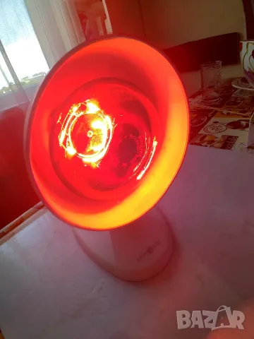 Немска, инфрачервена лампа за нагревки с крушка PHILIPS 100W, снимка 6 - Соларни лампи - 55968180