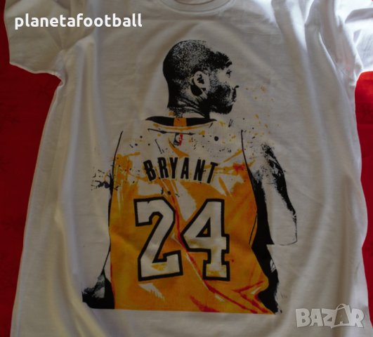Баскетболна тениска на Kobe Bryant!24 LA LAKERS!Мъжка Фен тениска на Коби Брайант! , снимка 3 - Тениски - 31448672