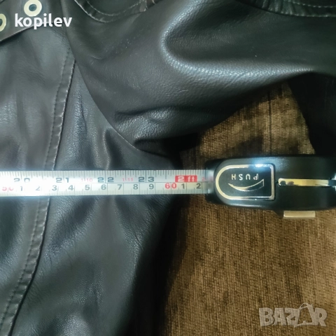 Мъжко кожено яке, снимка 4 - Якета - 52966034