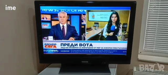 LCD телевизор Toshiba НОМЕР 60. Model 32AV613DG. 32инча 81см. Работещ., снимка 8 - Телевизори - 47553188