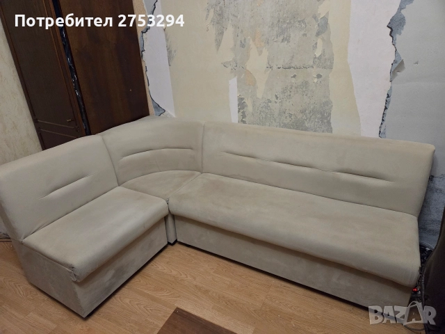 Кухненски ъгъл, разтегателен, снимка 2 - Дивани и мека мебел - 52860270