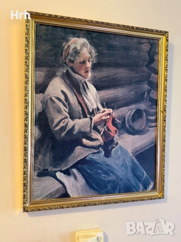 Картина - репродукция - Андерс Цорн Швеция, високо качествен принт, снимка 3 - Картини - 52149884