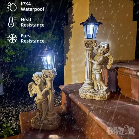 🌟 Светеща градинска скулптура – Елегантност с магията на светлината, снимка 1