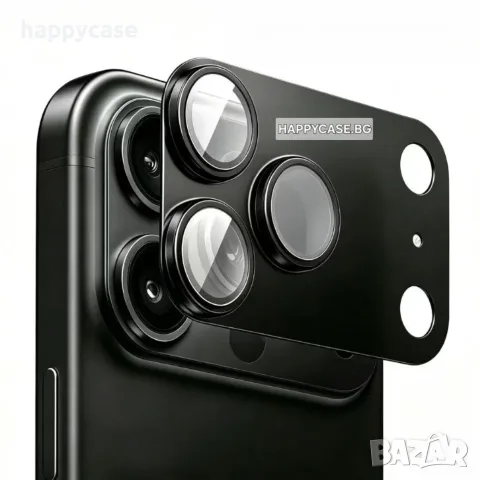 Apple iPhone 18 Pro Max / iPhone 18 Pro / Алуминиев протектор за камера, снимка 7 - Фолия, протектори - 56541848