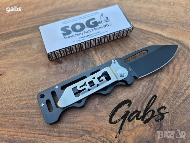 Сгъваем нож SOG Cash Card щипка за пари и карти EZ-4
