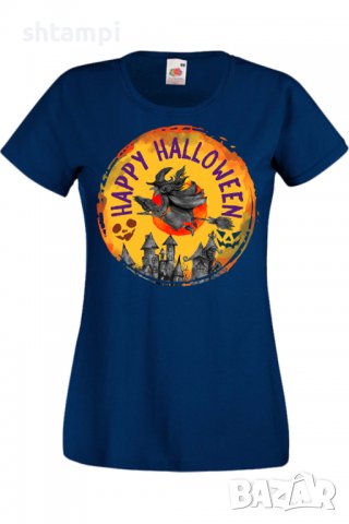 Дамска тениска Halloween 08,Halloween,Хелоуин,Празник,Забавление,Изненада,Обичаи,, снимка 7 - Тениски - 38146600