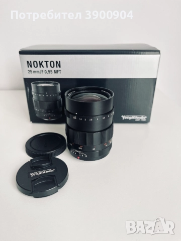 Voigtländer Nokton 25mm F0.95 MFT Lens