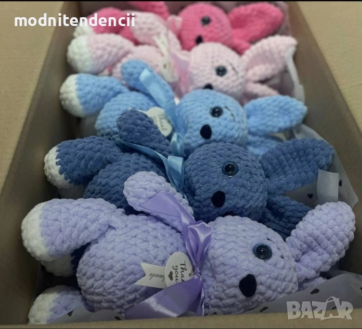 ръчно плетени играчки 