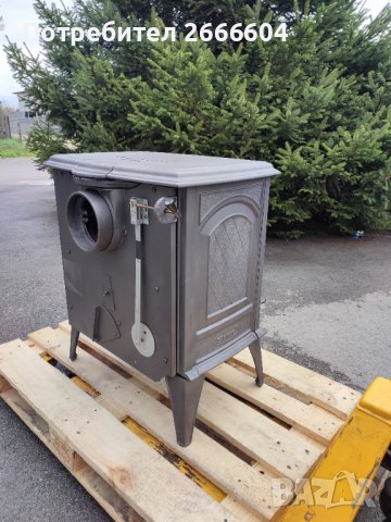Норвежка чугунена камина печка на дърва, снимка 3 - Други стоки за дома - 40414832