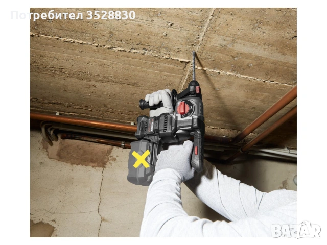 Парксайд Перформанс акумулаторен перфоратор Parkside Performance PKHAP 20-Li A1 (нов и запечатан), снимка 4 - Перфоратори - 53199097