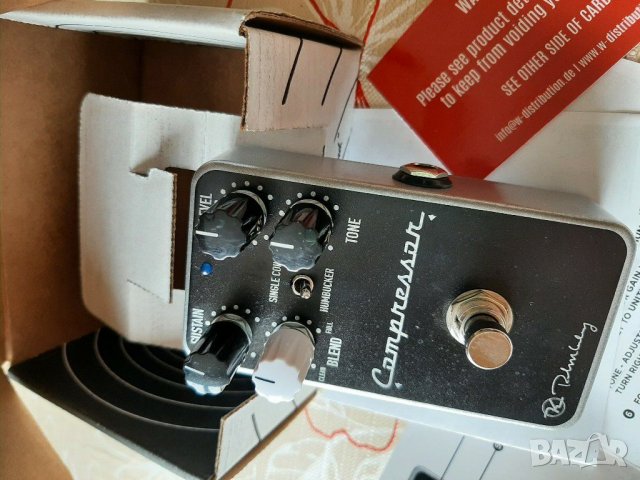 Keeley Compressor + ефект за китара, снимка 2 - Китари - 31559127