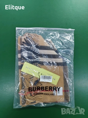 шалове Burberry , снимка 4 - Шалове - 52742791