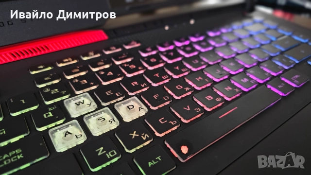 Asus ROG Strix Ryzen 9 5900HX / Radeon™ RX 6800M 12GB / 32GB DDR4 / 1TB NVME, снимка 2 - Лаптопи за игри - 53928898