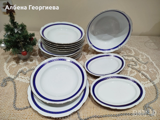 Полски порцелан  ,,Ćmielów"💐, снимка 7 - Сервизи - 52592830