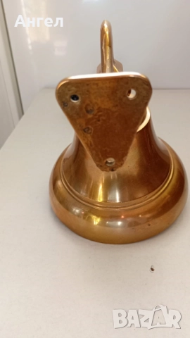 Корабна камбана, снимка 2 - Антикварни и старинни предмети - 52494985