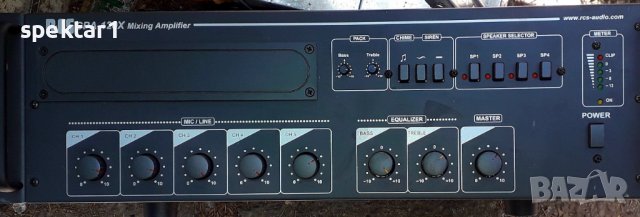 Професионален усилвател RSC CPA-120X , снимка 1