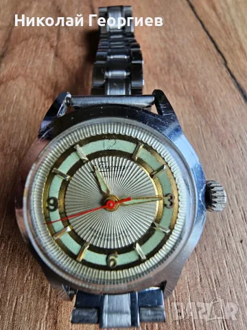 Винтидж немски механичен ръчен часовник Finona 17 Rubis (от периода на 1960–1970-те години)