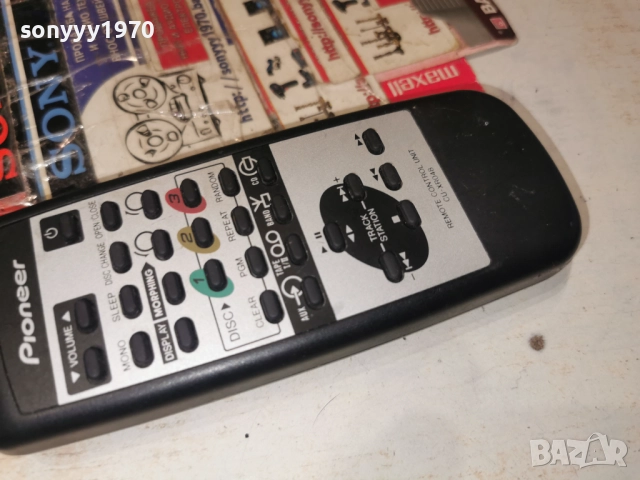 PIONEER CU-XR048 AUDIO REMOTE-ВНОС SWISS 2312251055, снимка 3 - Ресийвъри, усилватели, смесителни пултове - 52882316