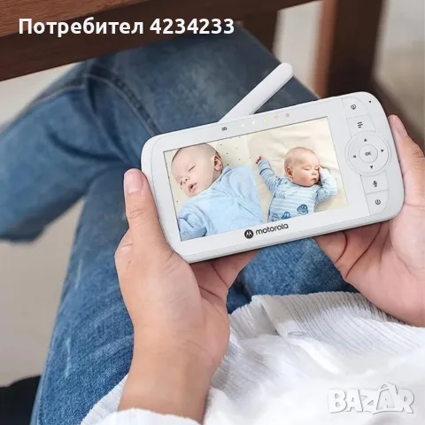 Видео бебефон с 2 камери, снимка 3 - Бебефони - 56540665