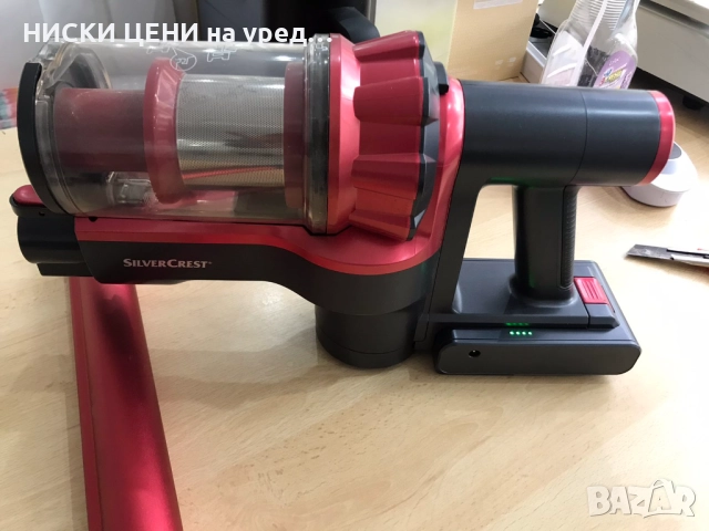 Ръчна Акумулаторна Прахосмукачка SILVERCREST 2 в 1, 22.2V Li-Ion, снимка 2 - Прахосмукачки - 51768204