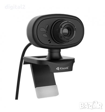 камера  Web camera Kisonli PC-10 със микрофон  Автоматична инсталация, снимка 4 - Друга електроника - 32055601