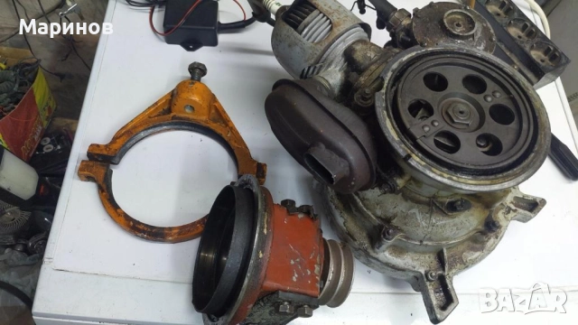 Двигател Дружба-4  Электрон; Обем  98 куб.см ; мощност 4 к.с., снимка 7 - Градинска техника - 52986038