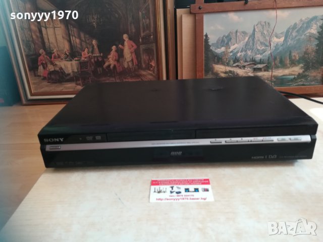 SONY RDR-HXD870 DVB/USB/HDMI/HDD/DVD RECORDER 0503211618, снимка 8 - Плейъри, домашно кино, прожектори - 32052177