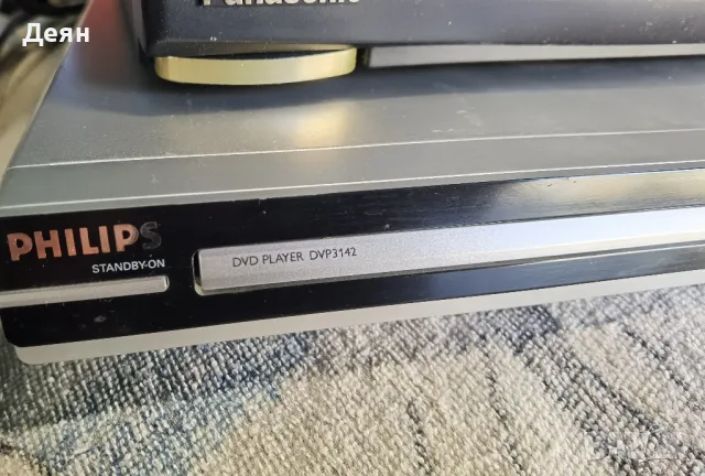 Видео Panasonic и DVD player комплект, снимка 3 - Плейъри, домашно кино, прожектори - 47738739