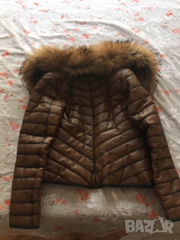 Кожено яке, снимка 2 - Якета - 29945420