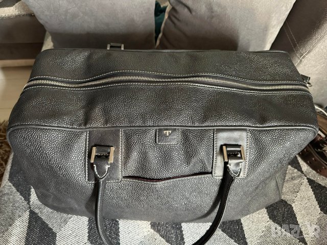 Toscano Italy-кожена пътна чанта, снимка 3 - Чанти - 42606357