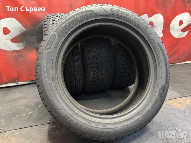 225 55 18, Зимни гуми, Goodyear UltraGripPerformance+, 4 броя, снимка 5 - Гуми и джанти - 56009640