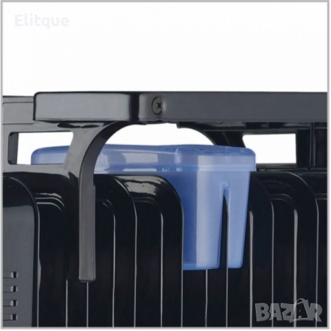 Радиатор, 2500W,13 ребра,3 степени,Поставка за дрехи,Регулируем термостат, снимка 5 - Друга електроника - 52832167